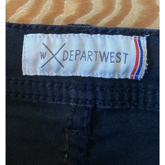 Depart West Trouper Distressed Jeans Size 29 Short Women’s Black - Picture 3 of 10